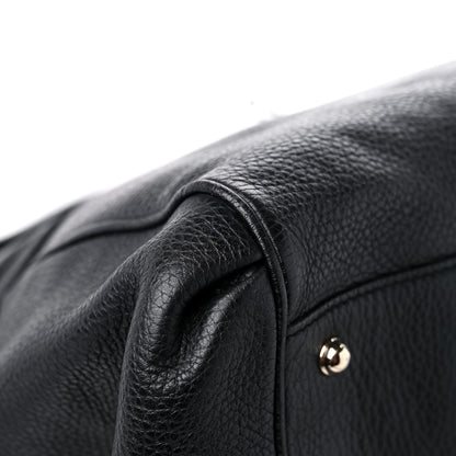 Gucci Pebbled Calfskin Broadway Tote Black 10 of 14