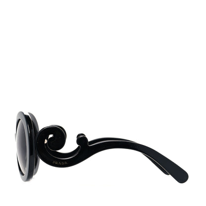 Prada Baroque Sunglasses SPR 27N Black 3 of 6