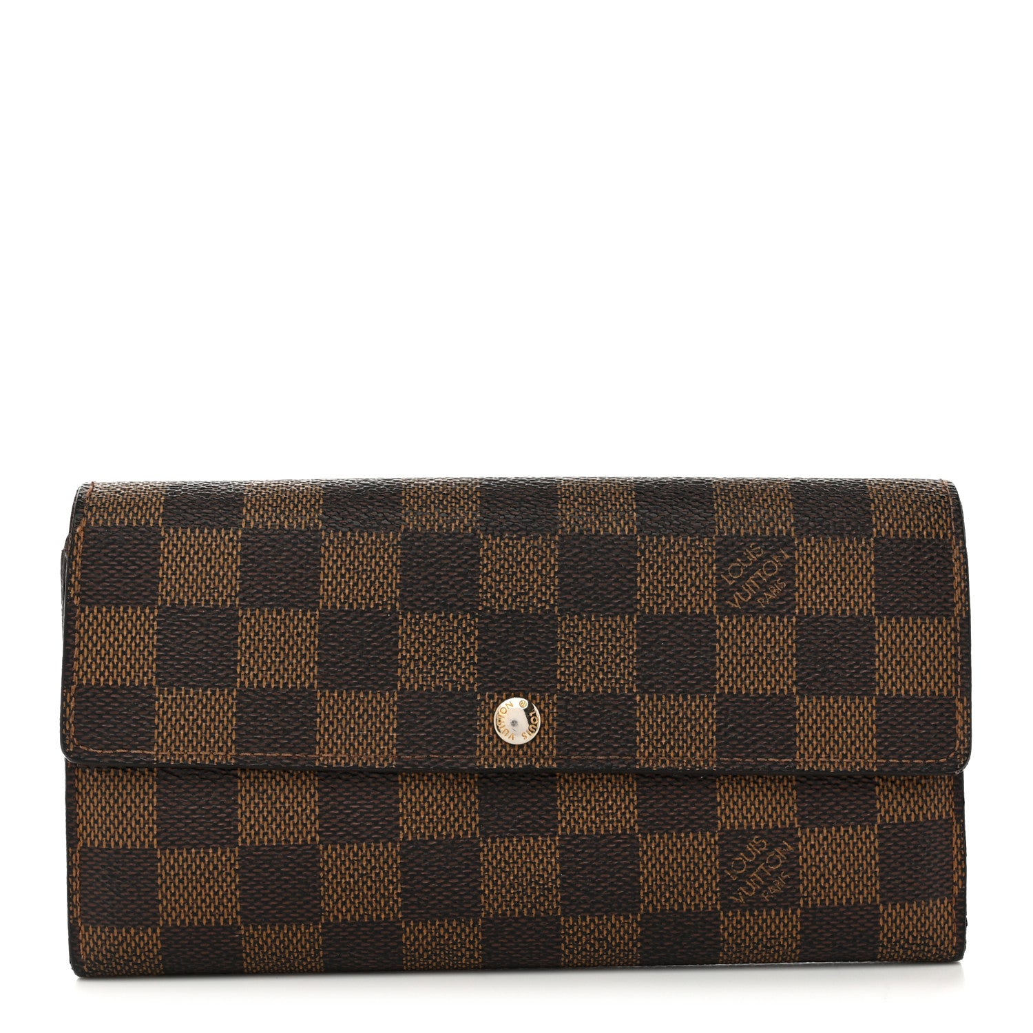Louis Vuitton Damier Ebene Sarah Wallet 1 of 7