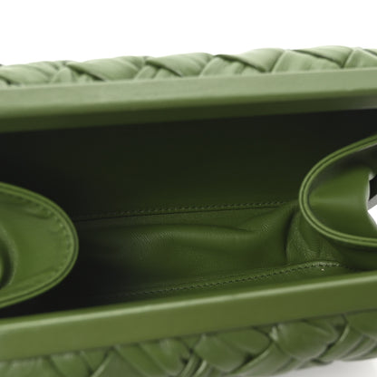 Bottega Veneta Calfskin Intrecciato Knot On Strap Avocado 5 of 9
