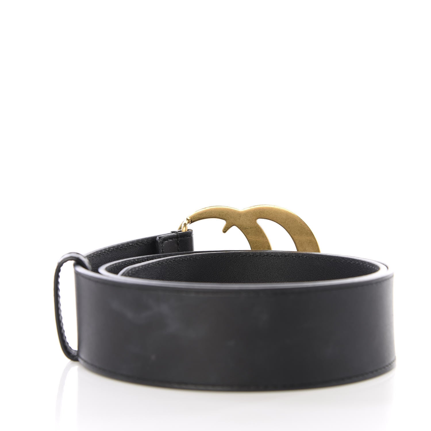 Gucci Calfskin Double G 40mm Belt 70 28 Black 2 of 6