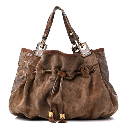 Louis Vuitton Suede Patent Monogram Irene Brown 1 of 17