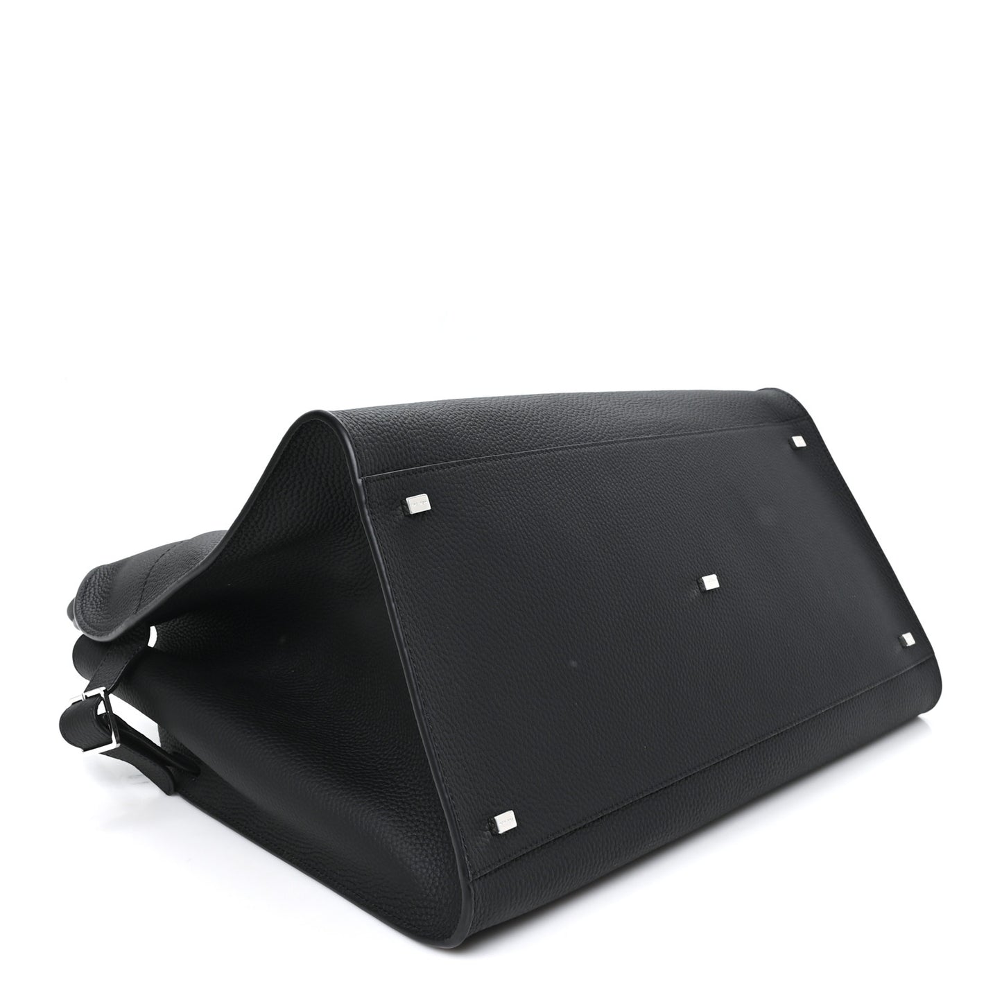 Grained Calfskin Soft Margaux 17 Black