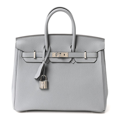 Hermes Togo Birkin 25 Gris Pantin 1 of 11