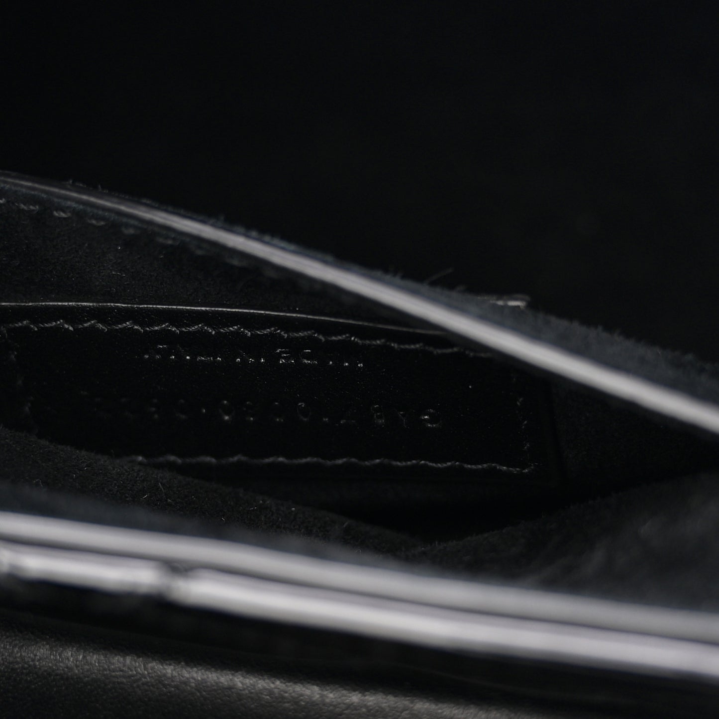 Patent Matelasse Monogram June Box Bag Black