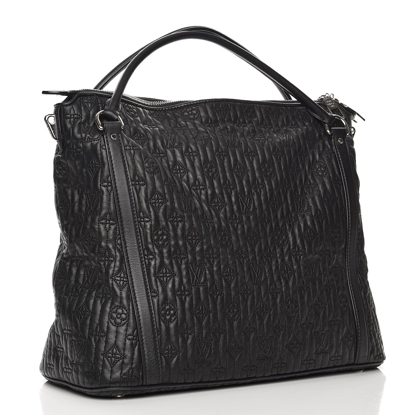 Monogram Lambskin Antheia Ixia MM Black