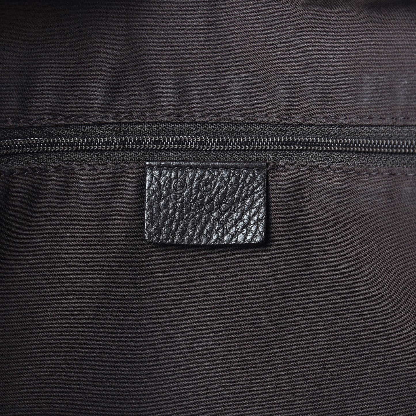 Nylon Monogram Large Tote Dark Brown