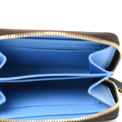 Louis Vuitton Monogram 2021 Christmas China Animation Zippy Coin Purse Myosotis Blue 4 of 5