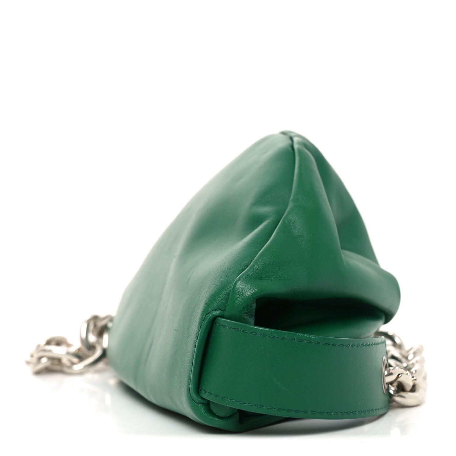 Bottega Veneta Nappa The Belt Chain Pouch Racing Green 9 of 9