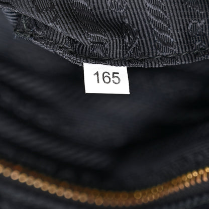 Prada Tessuto Nylon Saffiano Tote Black 8 of 12