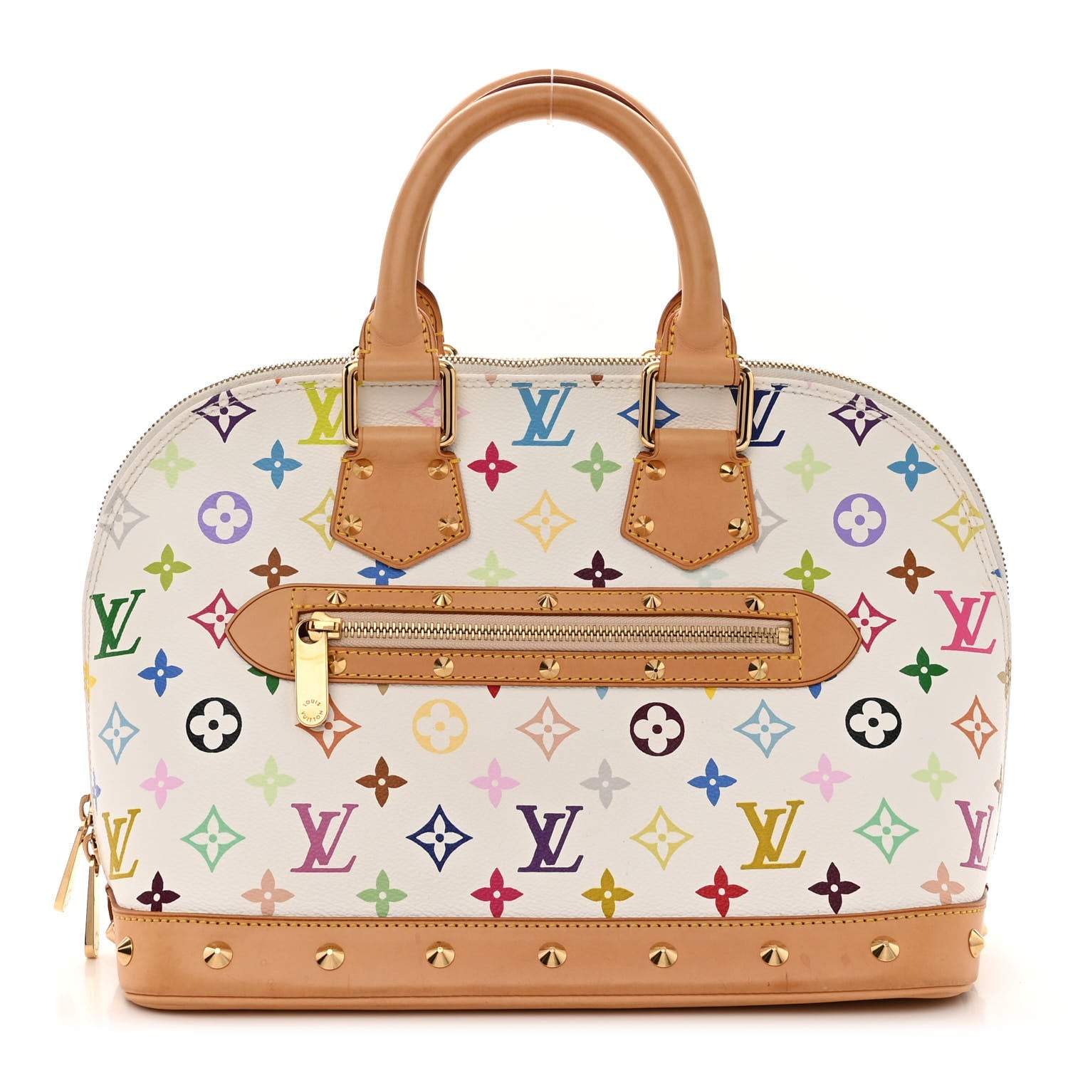 Louis Vuitton LOUIS VUITTON Monogram Multicolor Alma White 1 of 10