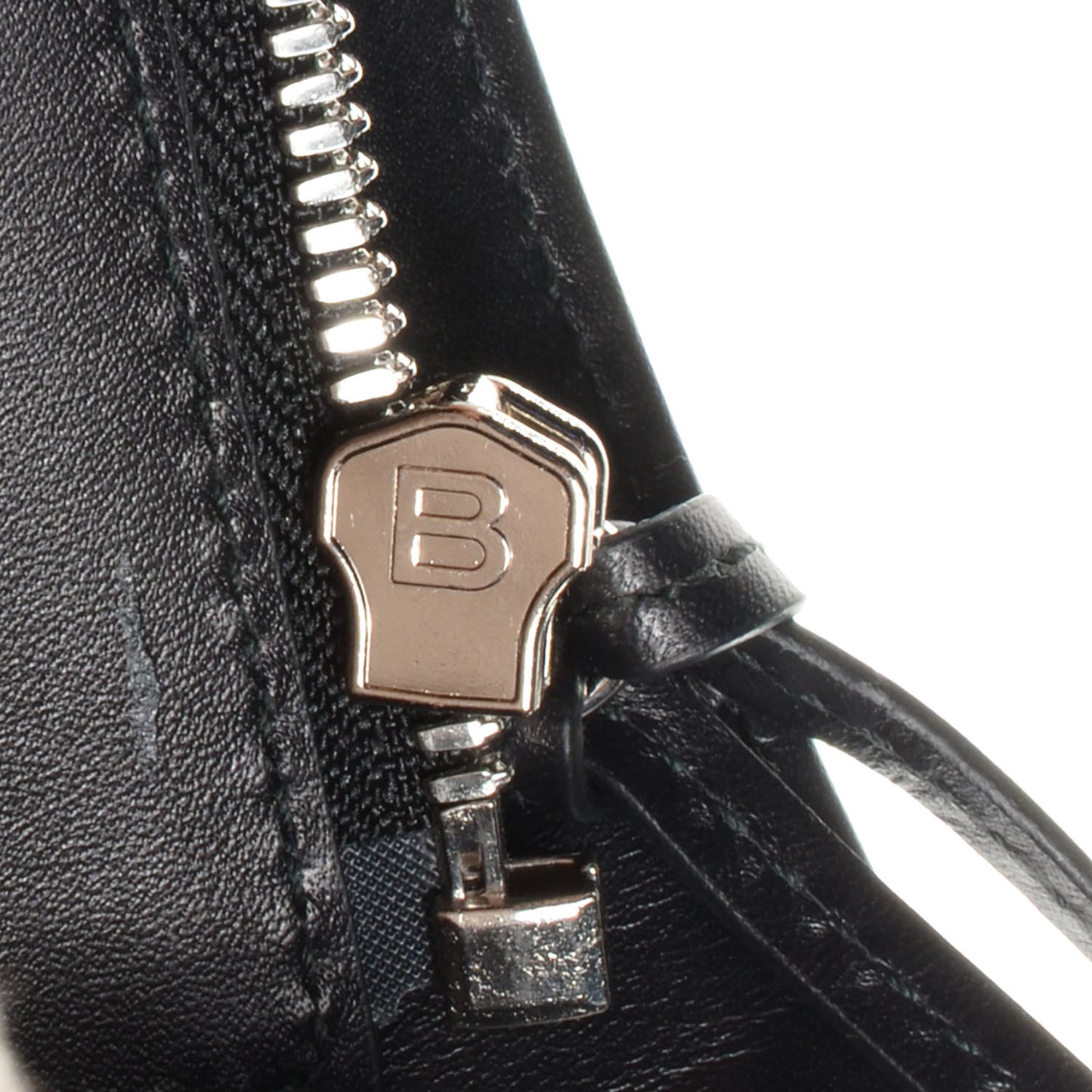 Calfskin Karung S Padlock Nude Work Black Electric Blue