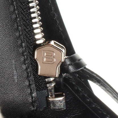 Balenciaga Calfskin Karung S Padlock Nude Work Black Electric Blue 5 of 9