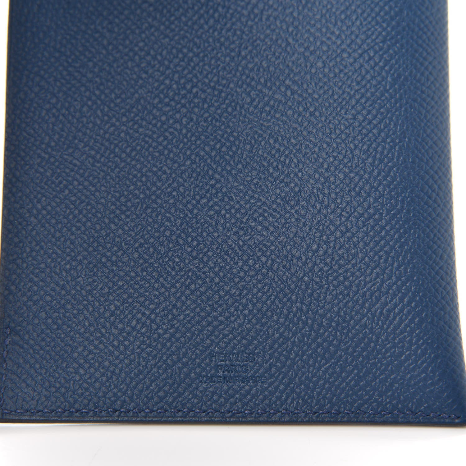 Hermes Epsom Tarmac PM Passport Holder Deep Blue 6 of 6