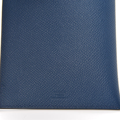 Hermes Epsom Tarmac PM Passport Holder Deep Blue 6 of 6