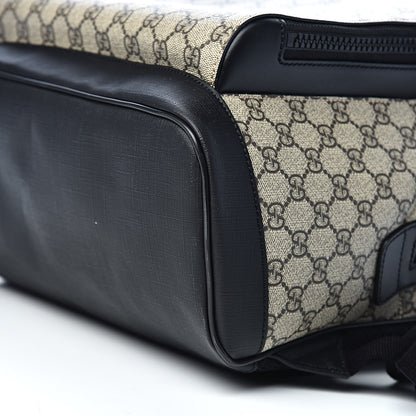 Gucci GG Supreme Monogram Medium Backpack Black 9 of 10