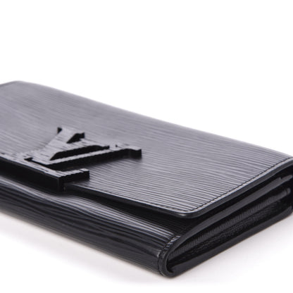 Louis Vuitton Epi Louise Wallet Black 7 of 10