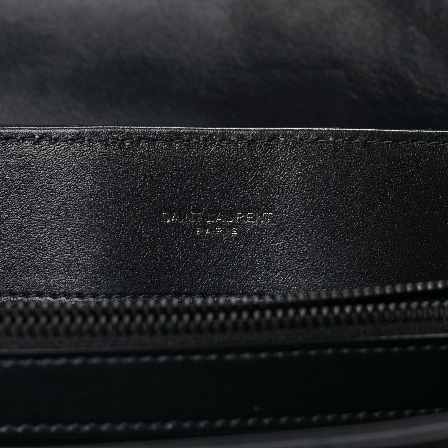 Saint Laurent Calfskin Y Quilted Monogram Monochrome Medium Loulou Chain Satchel Black 6 of 10