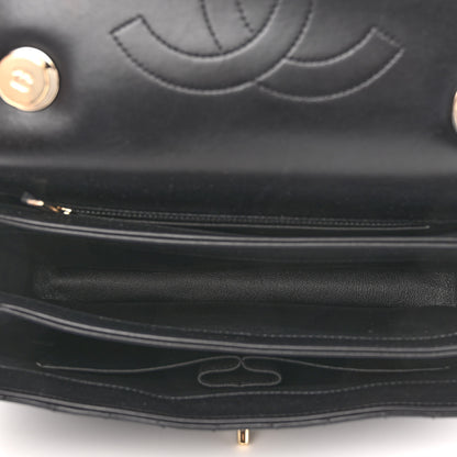 Chanel Lambskin Quilted Medium Trendy CC Flap Dual Handle Bag Black 5 of 10