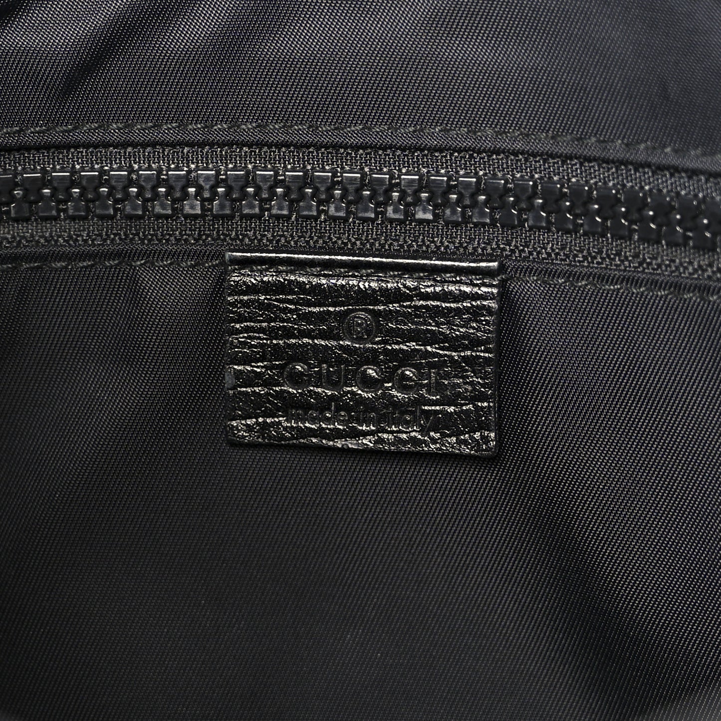 GG Plus Monogram Medium Flat Messenger Bag Black