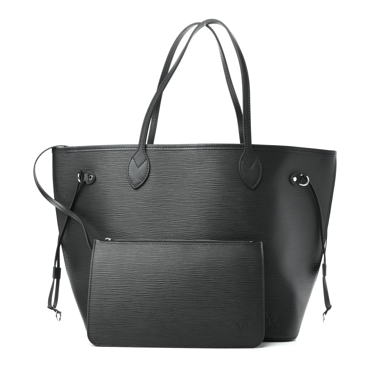 Louis Vuitton Epi Neverfull MM Black 1 of 8