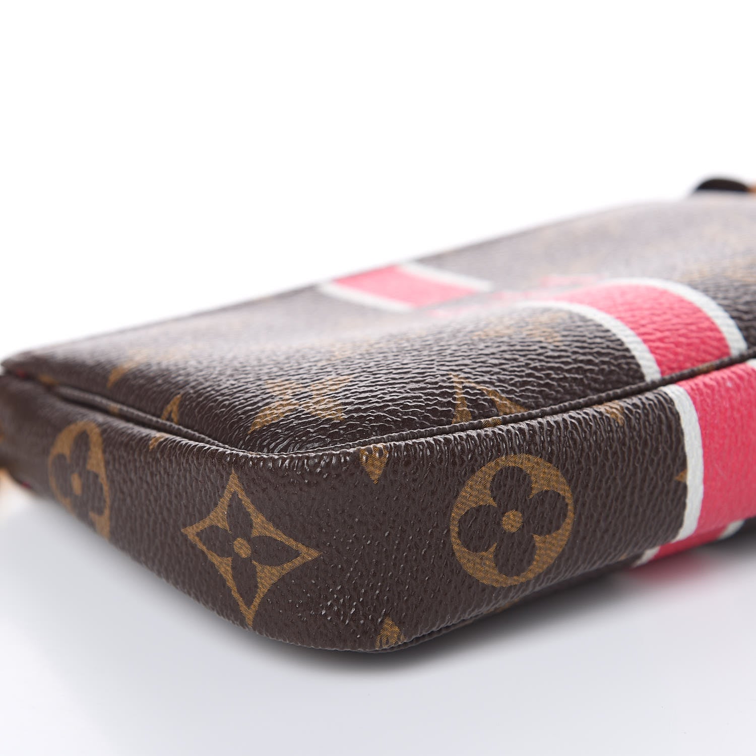 Louis Vuitton Monogram My LV Heritage Mini Pochette Accessories White Fuchsia 7 of 9