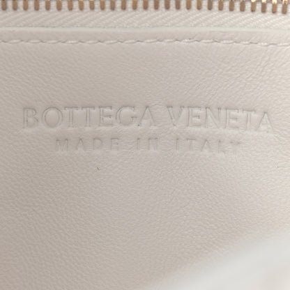 Bottega Veneta Nappa Maxi Intrecciato Fringed Cassette Crossbody Bag White 6 of 10