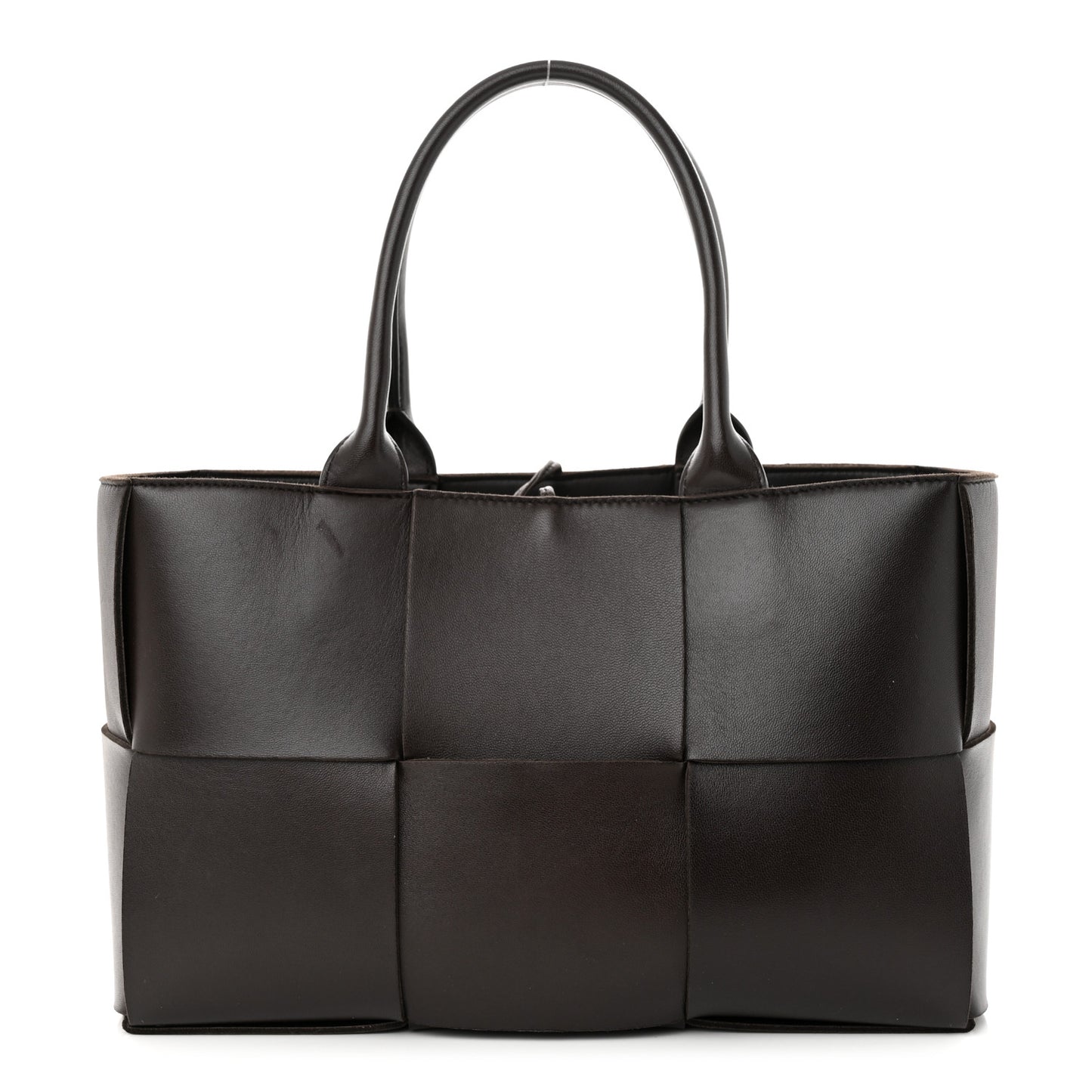 Nappa Maxi Intrecciato Medium Arco Tote Fondant