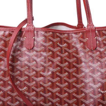 Goyard Goyardine Saint Louis PM Red 9 of 9