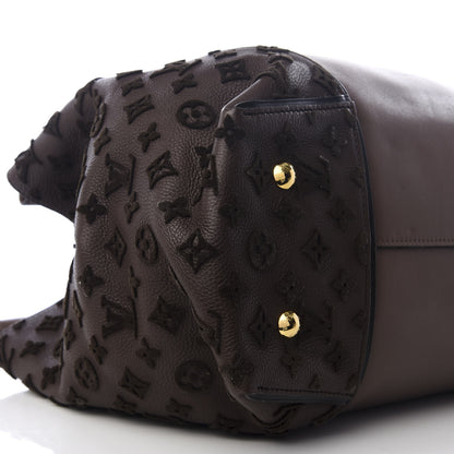 Louis Vuitton Cuir Orfevre Veau Cachemire Tote W GM Gris 5 of 16