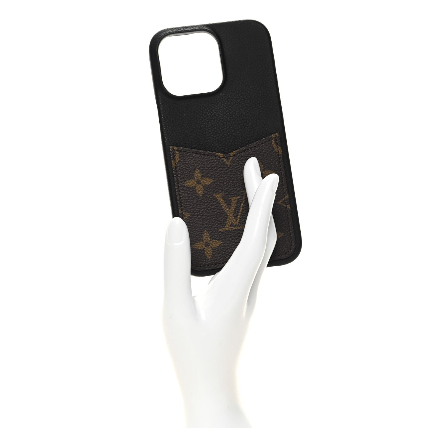 Monogram Pallas iPhone 15 Pro Max Bumper Black