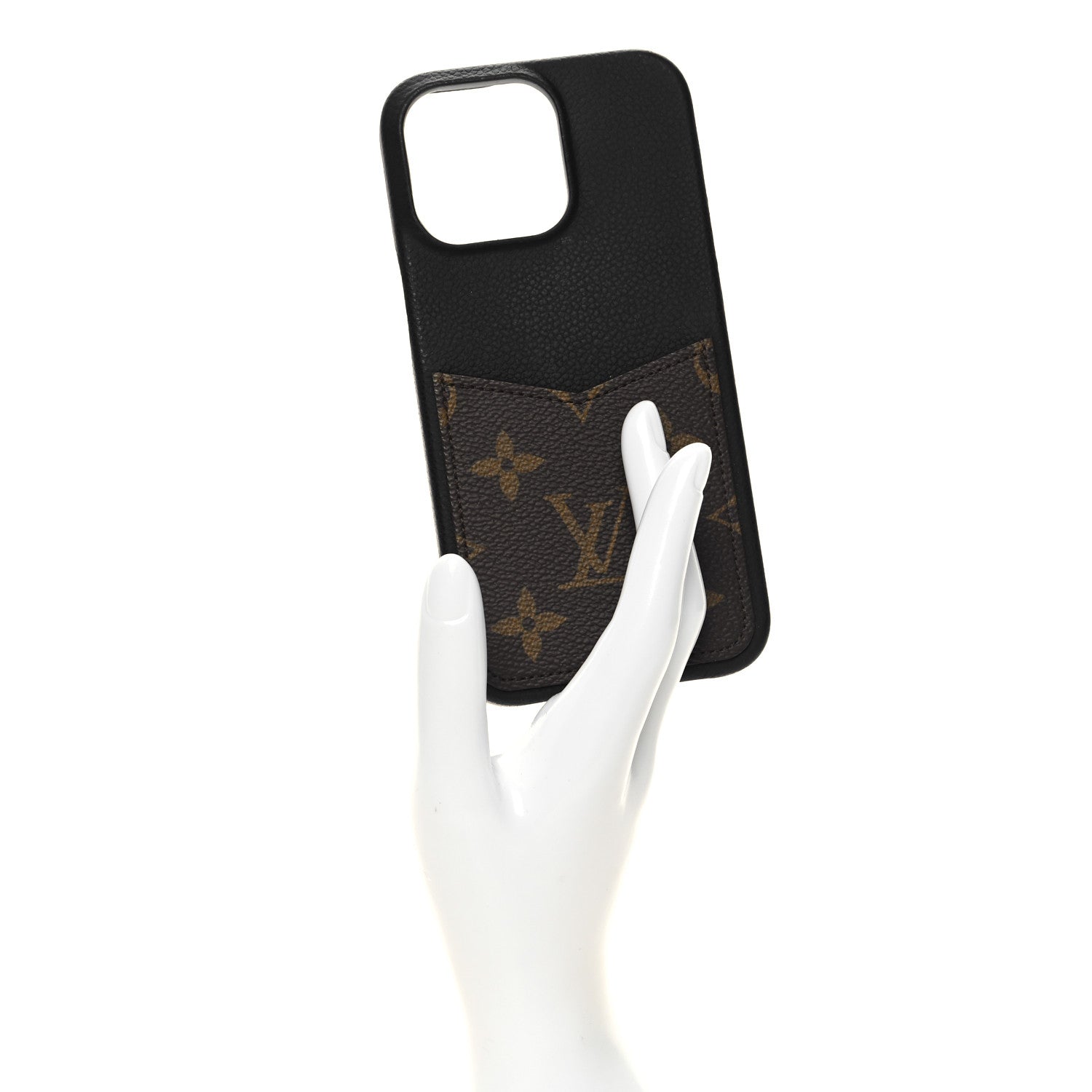 Louis Vuitton Monogram Pallas iPhone 15 Pro Max Bumper Black 2 of 12