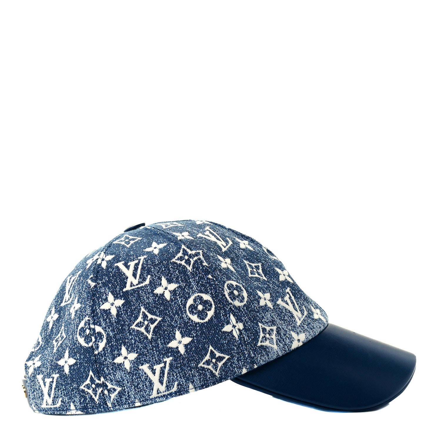 Louis Vuitton Monogram Jacquard Cap L Blue 4 of 9
