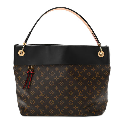 Louis Vuitton Monogram Tuileries Hobo Black 1 of 8