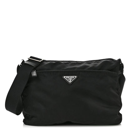 Prada Tessuto Nylon Crossbody Bag Black 1 of 10