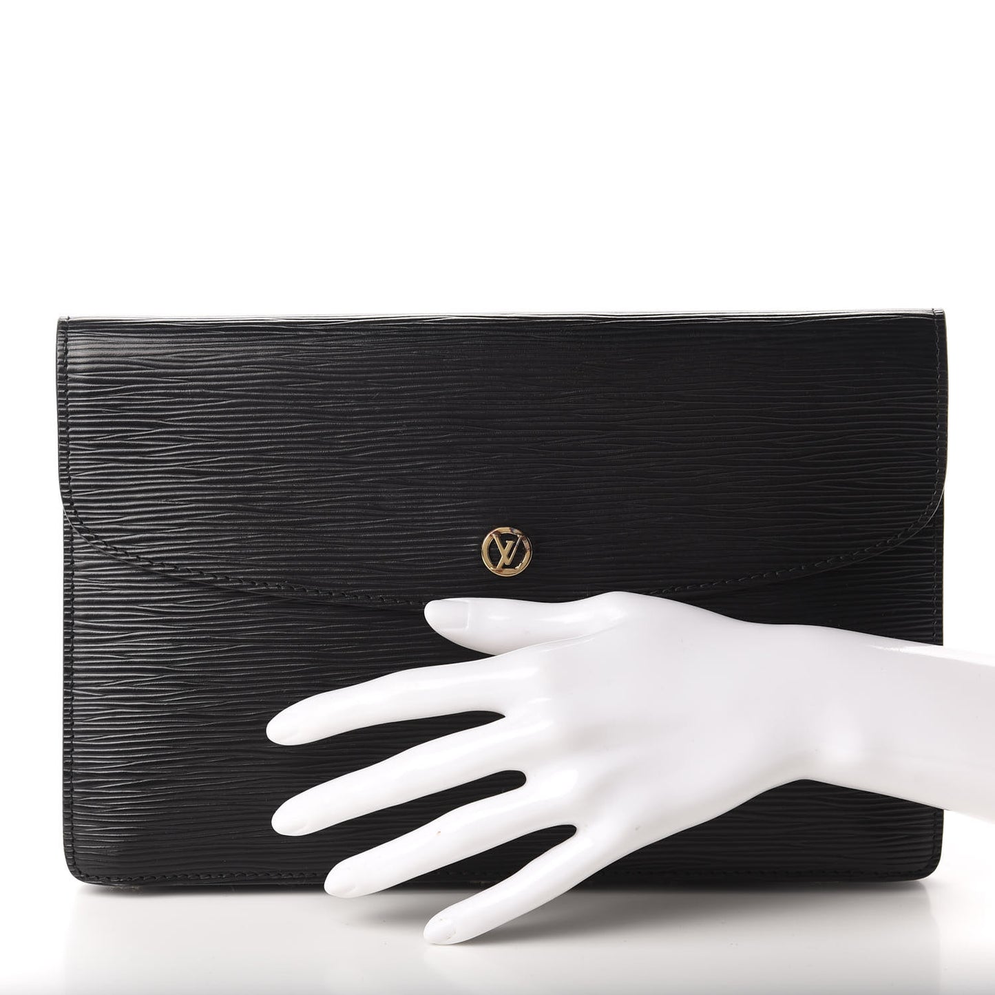 Epi Montaigne Clutch MM Black