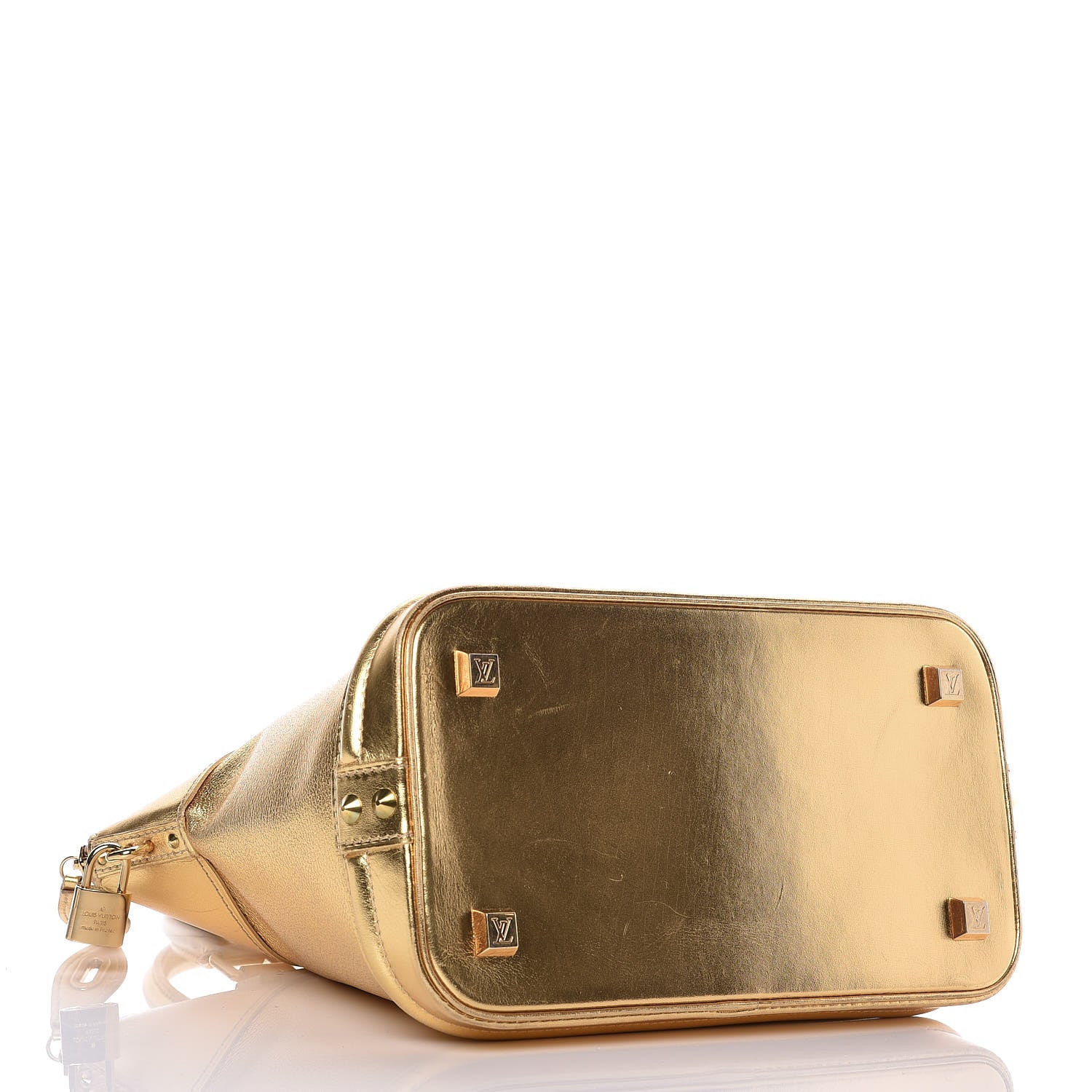Louis Vuitton Suhali Lockit PM Gold 4 of 18