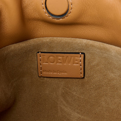 Loewe Calfskin Mini Flamenco Knot Clutch Warm Desert 6 of 10
