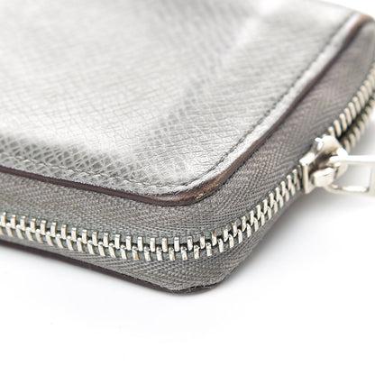Louis Vuitton Taiga Zippy Coin Purse Vertical Glacier 16 of 20