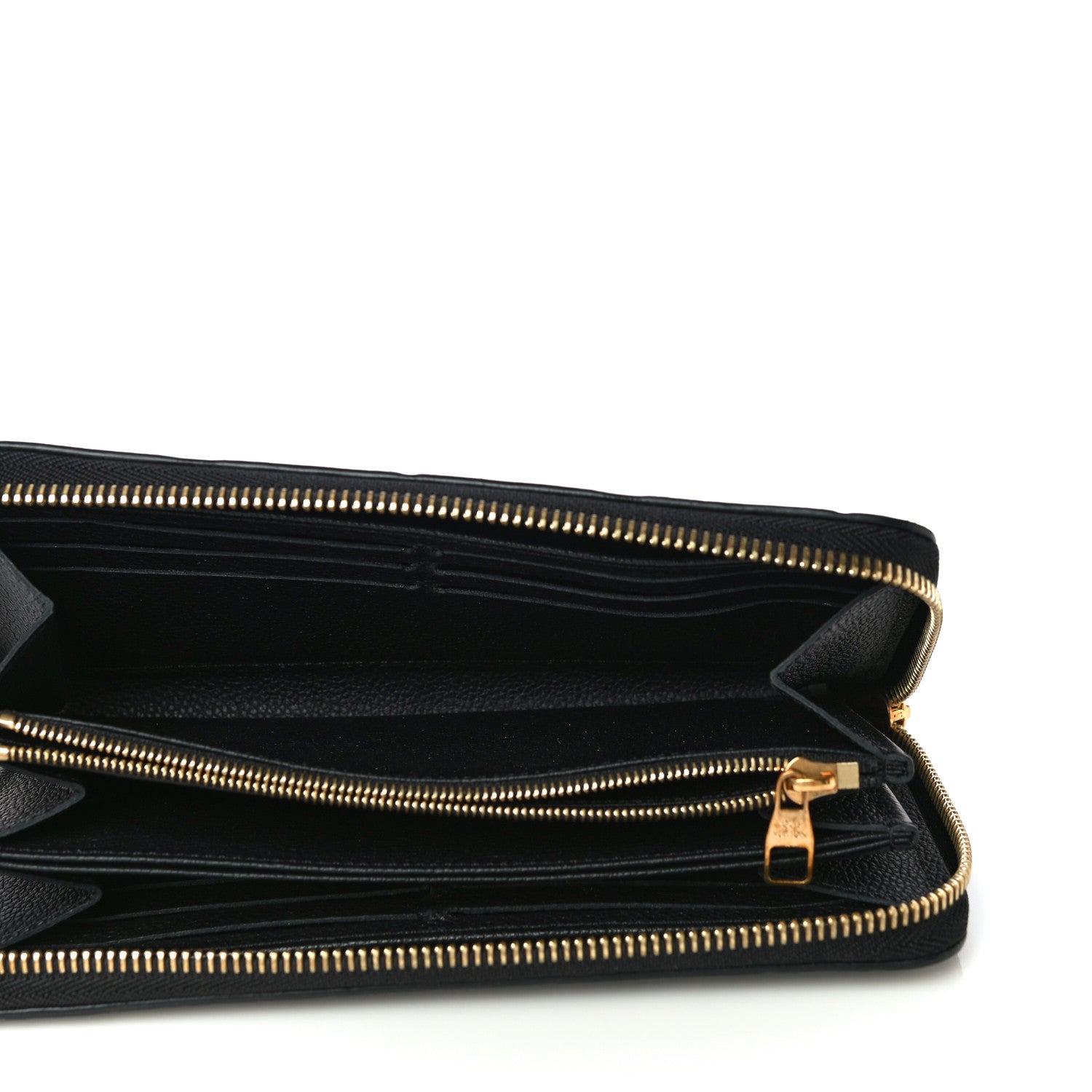 Louis Vuitton Empreinte Zippy Wallet Black 5 of 13