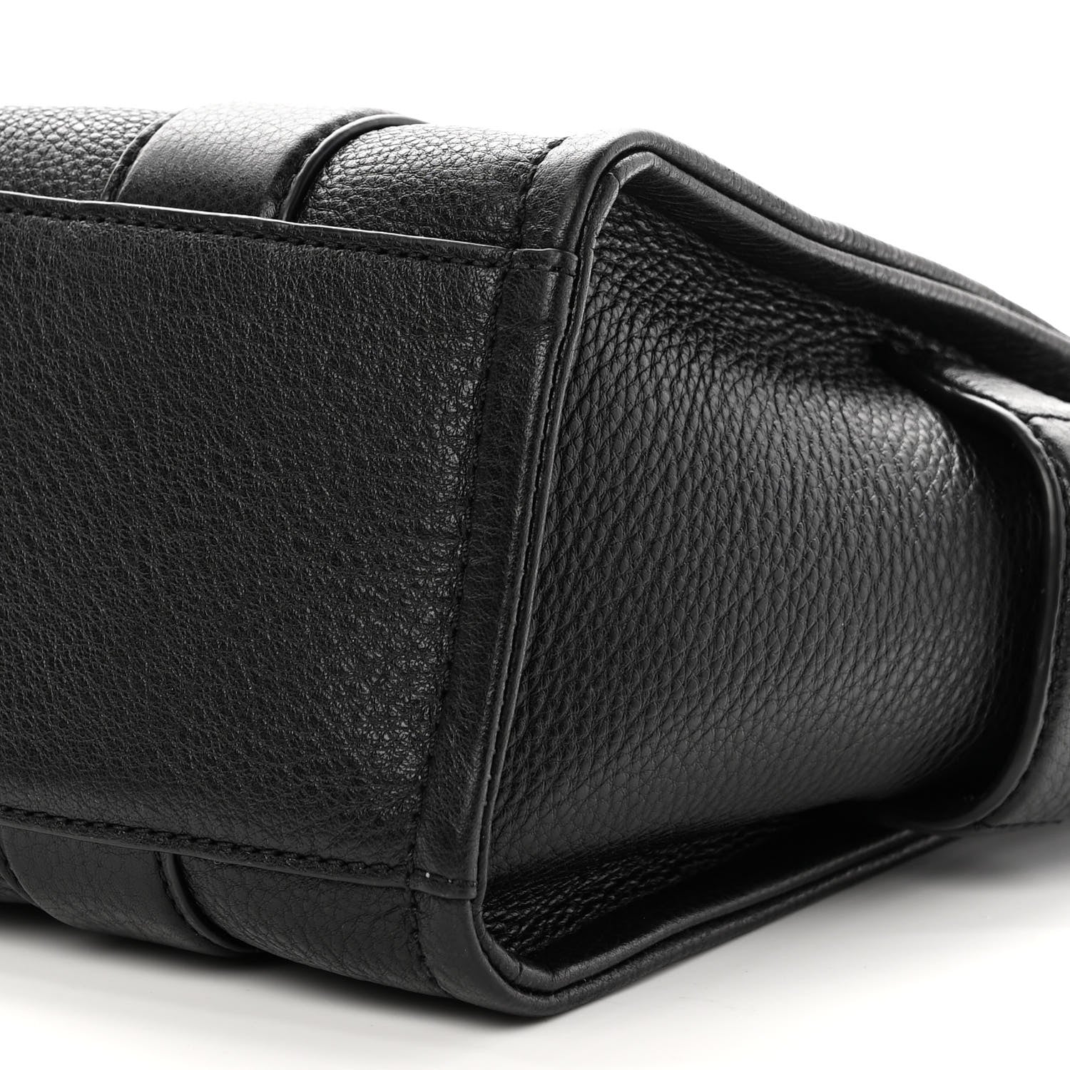 Marc Jacobs Grained Calfskin Small The Tote Bag Black 8 of 8