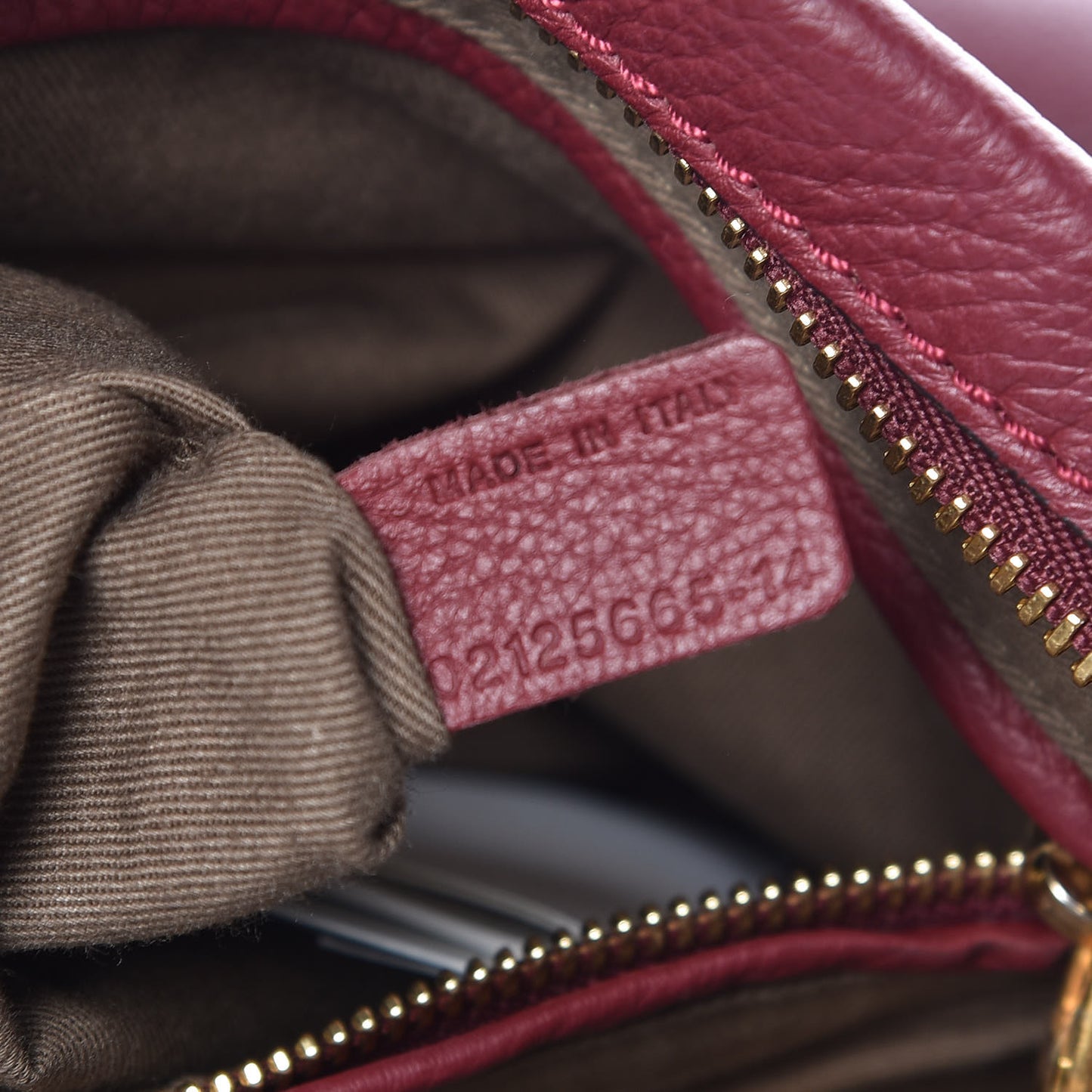 Calfskin Medium Marcie Satchel Cocoa