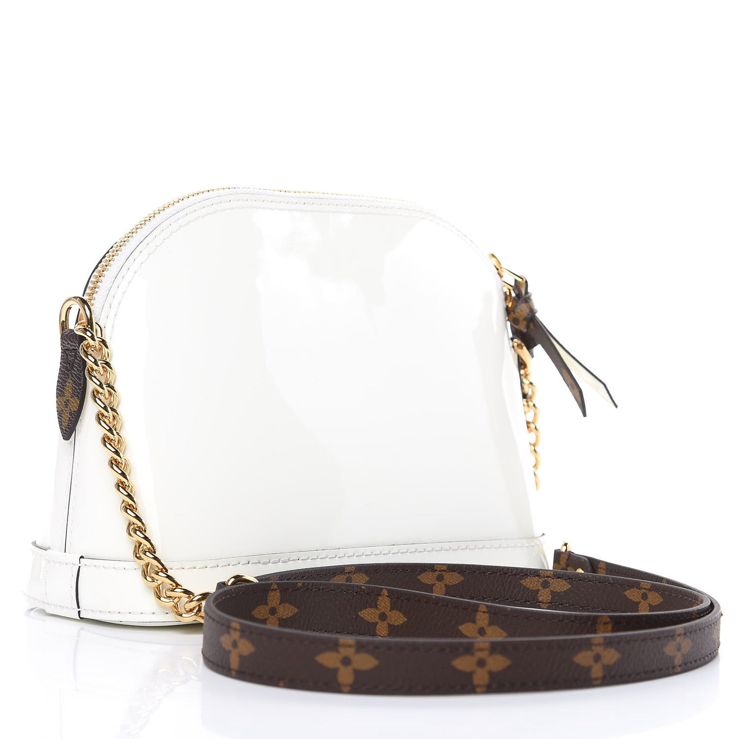 Patent Monogram Alma Mini Snow