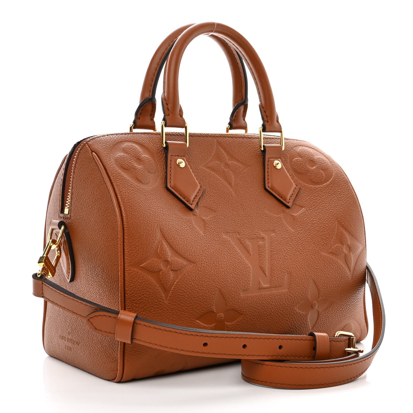 Empreinte Monogram Giant Speedy Bandouliere 25 Cognac