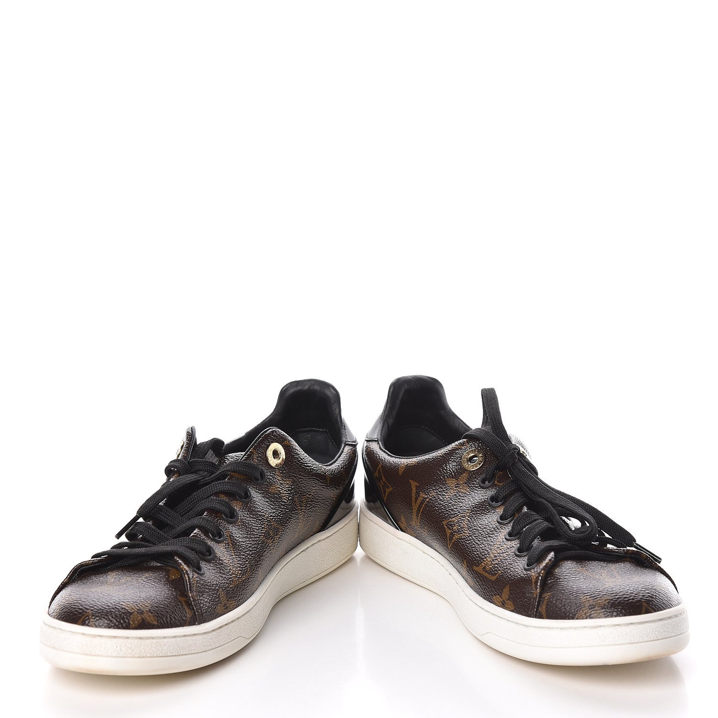 Patent Monogram Frontrow Sneakers 38