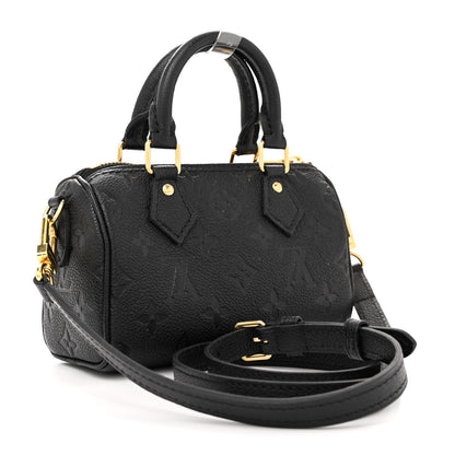 Louis Vuitton Empreinte Monogram Nano Speedy Black 3 of 10
