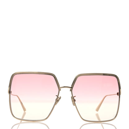 Christian Dior Metal EverDior Square Sunglasses Rose Gold 2 of 8