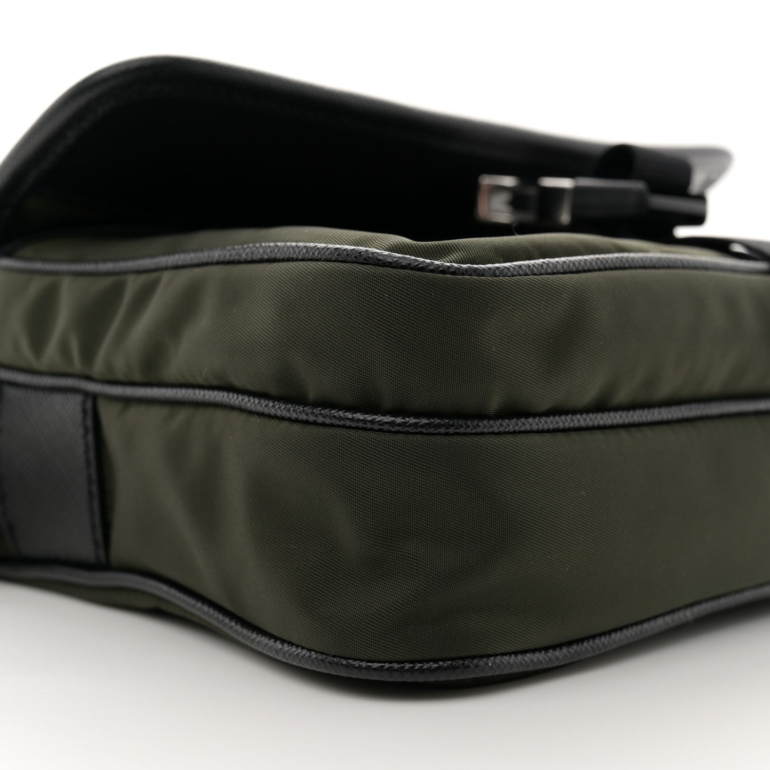 Prada Re-Nylon Saffiano Shoulder Bag Tundra 9 of 11