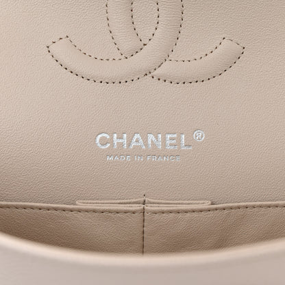 Chanel Caviar Quilted Medium Double Flap Ivory 6 of 11