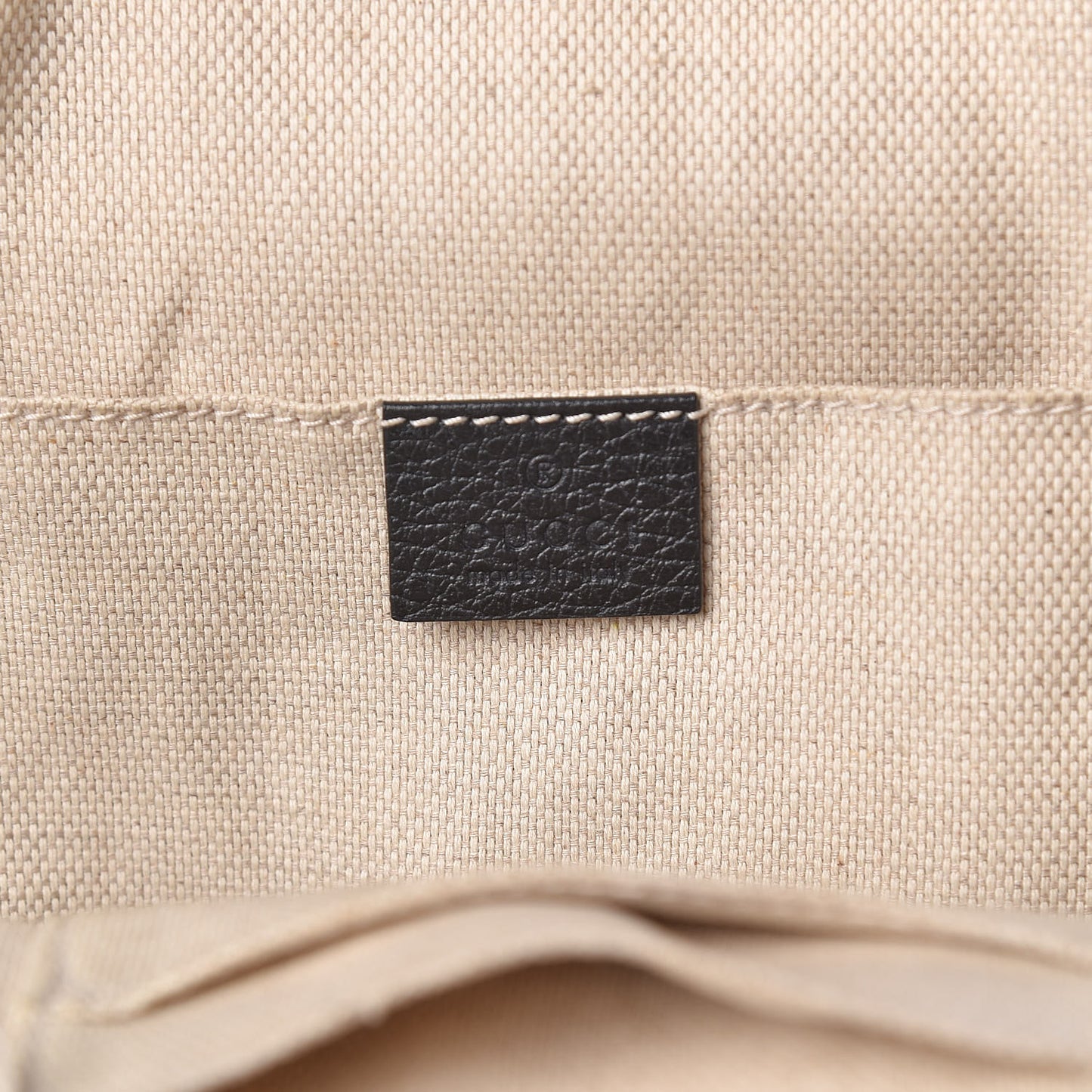 Pebbled Calfskin Soho Chain Backpack Black